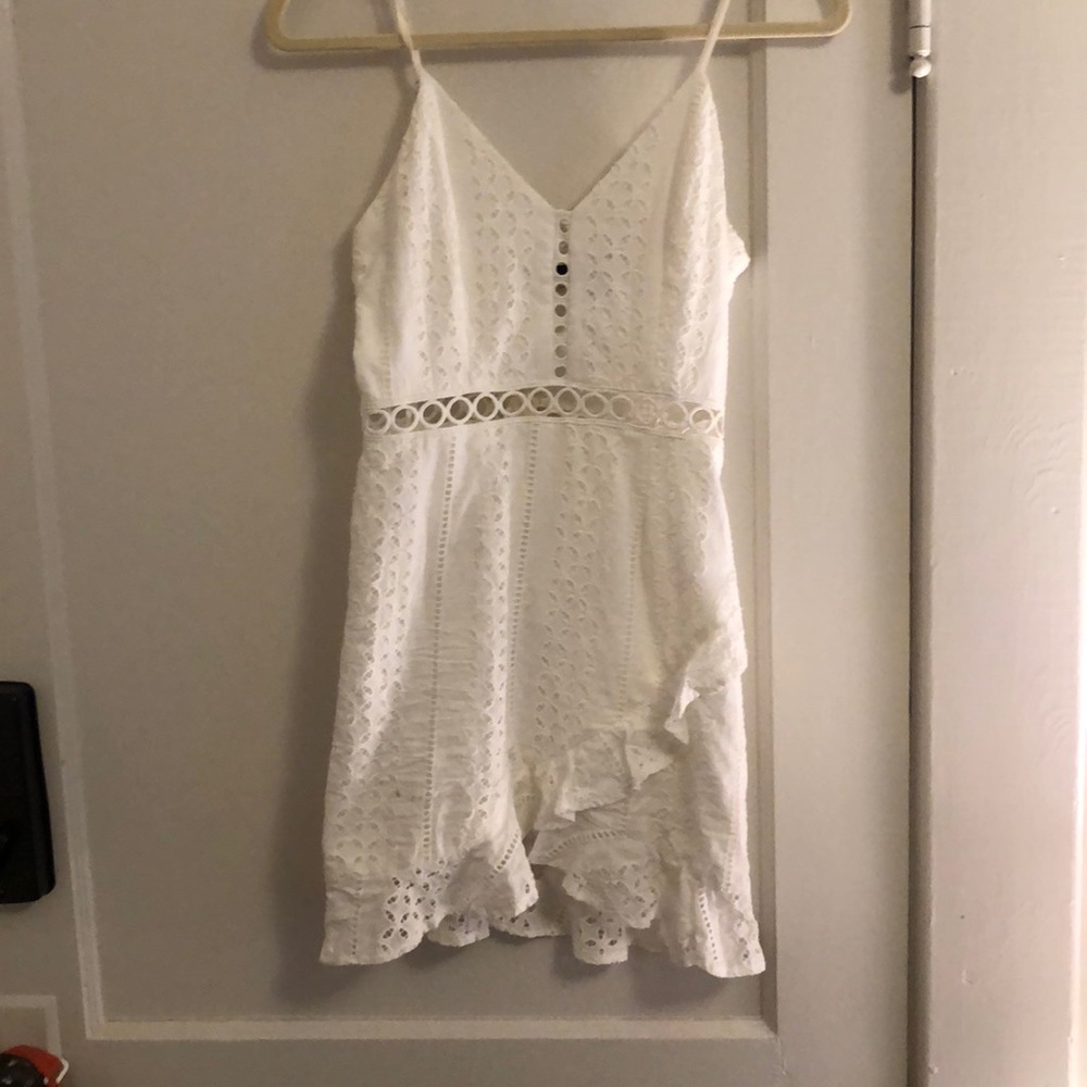 White boutique dress